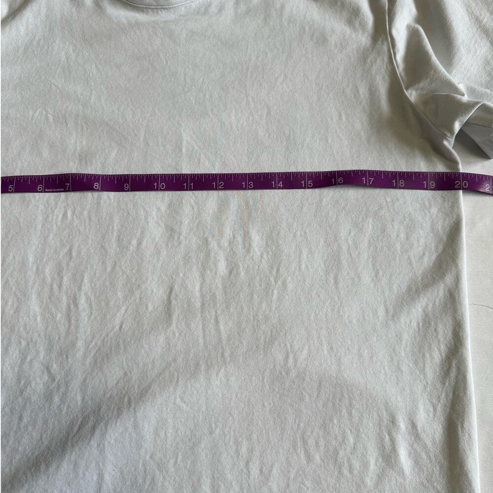 Tailored Recreation White Basic Short Sleeve Crew… - image 6